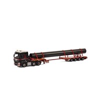 WSI Models MAN TGX XXL met semi dieplader + buis "Mammoet" (1:50)