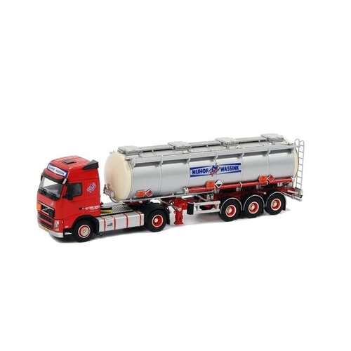 WSI Models Volvo FH3 Globetrotter met tankoplegger "Nijhof Wassink" (1:50)
