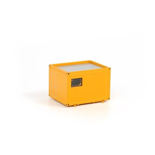 WSI Models Ballasttrailer Container geel 10ft (1:50)