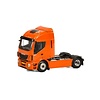 WSI Models Iveco Stralis Highway 4x2 oranje (1:50)