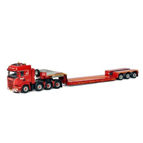 WSI Models Scania R Streamline met Nooteboom Euro PX dieplader (1:50)