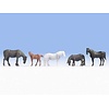 Noch Paarden figuren set (1:87) - Noch