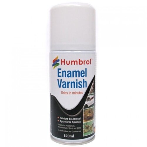 Humbrol spray nr 135 Vernis zijde glans spuitverf (150ml)