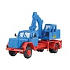 Kibri Magirus vrachtwagen met graafmachine opbouw (1:87)
