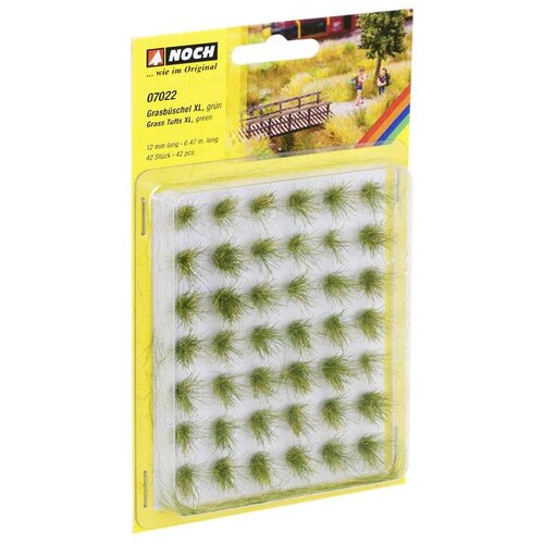 Noch Grasbundels XL groen 42 stuks 12 mm hoog
