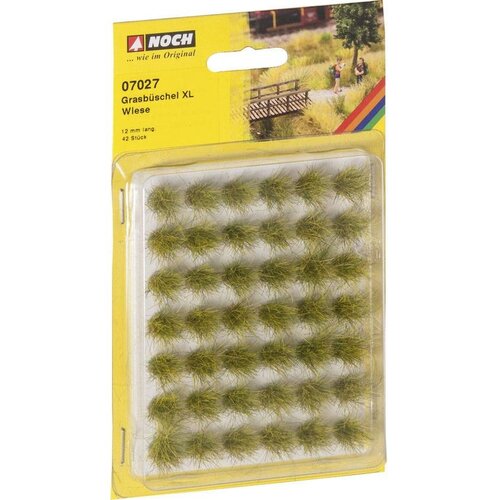 Noch Grasbundels XL weide 42 stuks 12 mm hoog