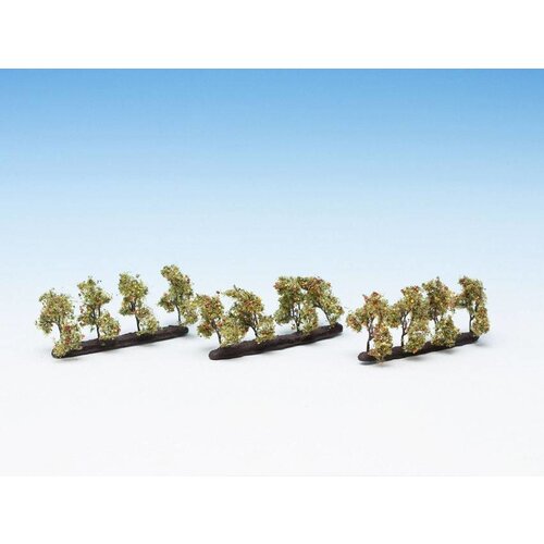 Noch Fruitbomen met appels 3 x 4 stuks (H 3,5 cm)