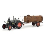 Schuco Lanz Bulldog Tractor met mesttank (1:32)