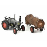 Schuco Lanz Bulldog Tractor met mesttank (1:32)