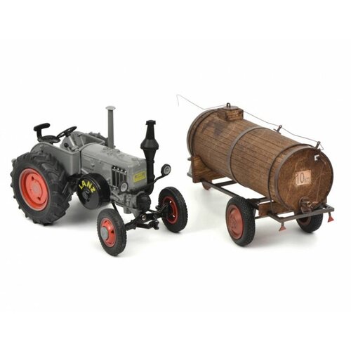 Schuco Lanz Bulldog Tractor met mesttank (1:32)