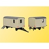 Kibri Bouwwagens 2 stuks (1:87)