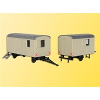 Kibri Bouwwagens 2 stuks (1:87)