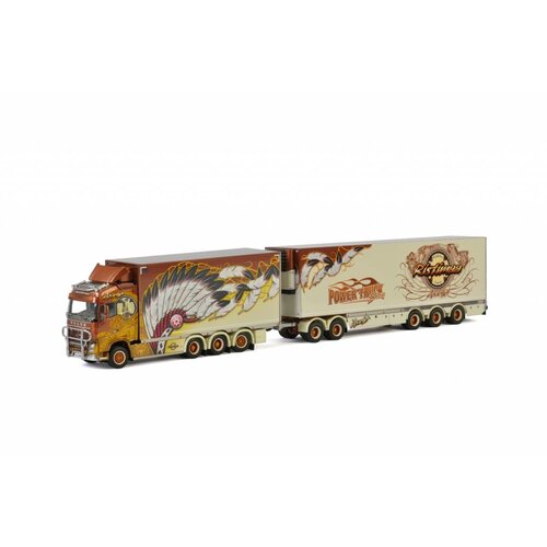 WSI Models Volvo FH4 bakwagen met koeloplegger LZV "Ristimaa Apache"