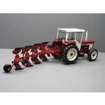 Replicagri Case IH 155 4 schaar ploeg (1:32)