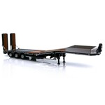 Marge Models Nooteboom Semi low loader antraciet met houten panelen (1:32)