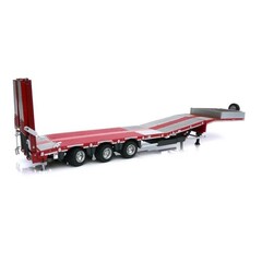 Marge Models Nooteboom Semi low loader rood met metalen roosters (1:32)