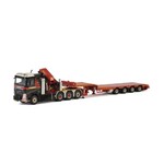 WSI Models Volvo FH4 8x4 palfinger kraan en semi dieplader "Mammoet" (1:50)