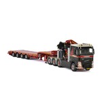 WSI Models Volvo FH4 8x4 palfinger kraan en semi dieplader "Mammoet" (1:50)