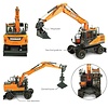 Universal Hobbies Doosan DX160W mobiele kraan (1:50)