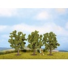 Noch Fruitbomen groen 3 stuks (H 8cm)