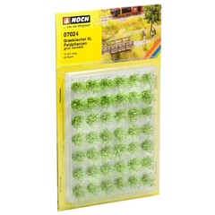 Noch Grasbundels bloeiend groen 42 stuks 12mm hoog