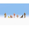 Noch Badgasten figuren set (1:87)