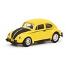 Schuco Volkswagen VW Kever geel/zwart (1:87)