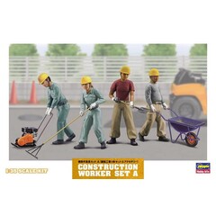 Hasegawa Bouw arbeiders figuren set bouwdoos (1:35)