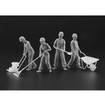 Hasegawa Bouw arbeiders figuren set bouwdoos (1:35)