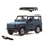 Britains Land Rover Defender met huif en dakdrager (1:32)