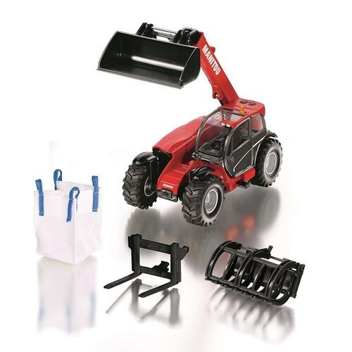 Siku 8613 - Manitou MLT840 verreiker met toebehoren (1:32)