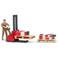 Bruder 62210 - UPS logistiek accessoires set
