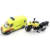 Siku 1654 - Ambulance set Nederland met motor