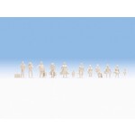 Noch Figuren set 72 stuks onbeschilderd (1:87)