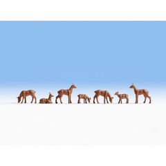 Noch Reeën dieren set 7 stuks (1:87)