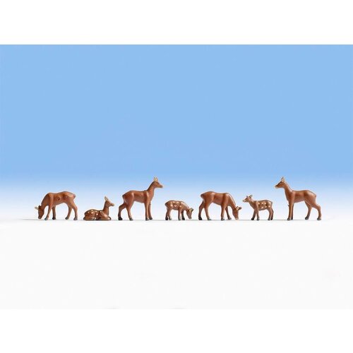 Noch Reeën dieren set 7 stuks (1:87)
