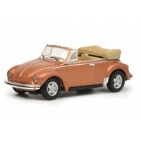 Schuco Volkswagen VW Kever cabrio koper (1:87)
