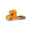 Herpa Scania TL torpedo 6x4 vrachtwagen oranje (1:87)