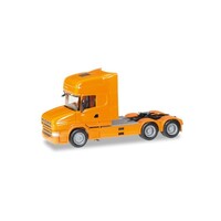 Herpa Scania TL torpedo 6x4 vrachtwagen oranje (1:87)