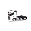 Herpa Volvo FH 6x2 lage cabine vrachtwagen wit (1:87)