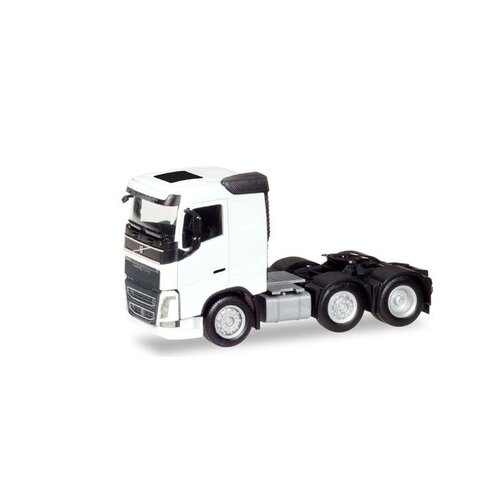 Herpa Volvo FH 6x2 lage cabine vrachtwagen wit (1:87)