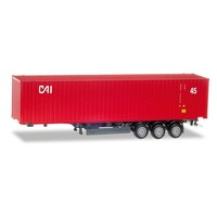 Herpa Container oplegger 45ft "CAI" (1:87)