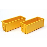 Herpa Haakarm containers 2 stuks (1:87)