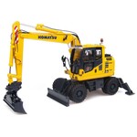 Universal Hobbies Komatsu PW148-10 mobiele kraan met 2 bakken (1:50)