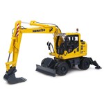 Universal Hobbies Komatsu PW148-10 mobiele kraan met 2 bakken (1:50)