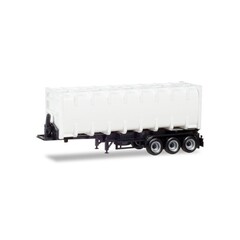 Herpa Bulk container oplegger 30ft 3as (1:87)