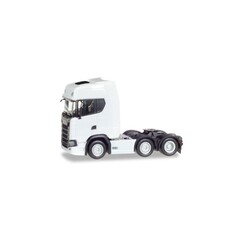 Herpa Scania CS20 HD 6x2 vrachtwagen wit (1:87)