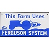 Ferguson tractor emaille reclame bord 10x20cm
