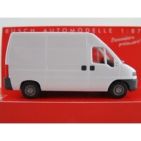 Busch Fiat Ducato bus wit (1:87)