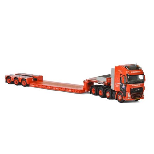 WSI Models Volvo FH4 8x4 met Nooteboom dieplader "Van Grinsven" (1:50)